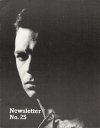 Gary Numan Newsletter No 25